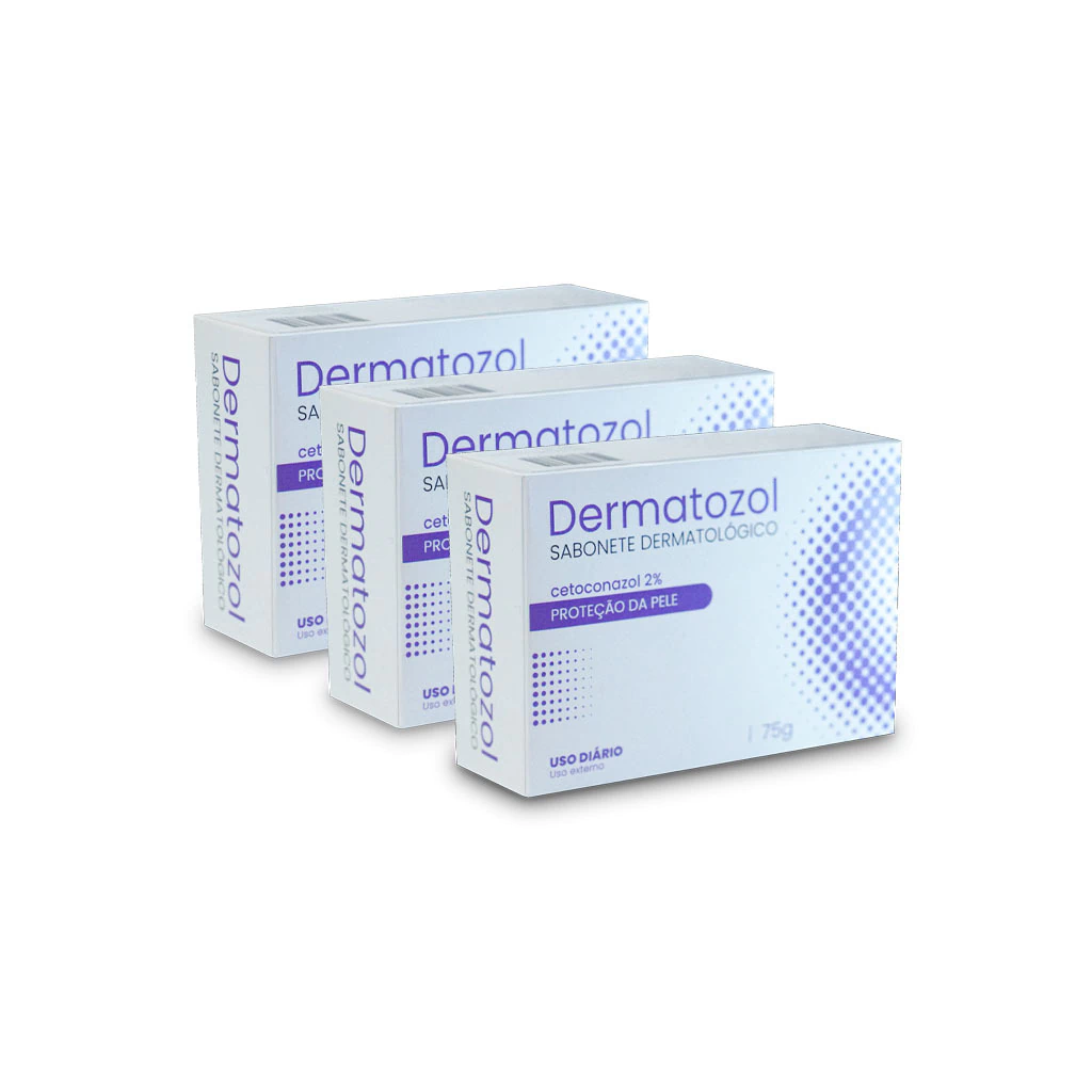 Kit Dermatozol com 3 unidades