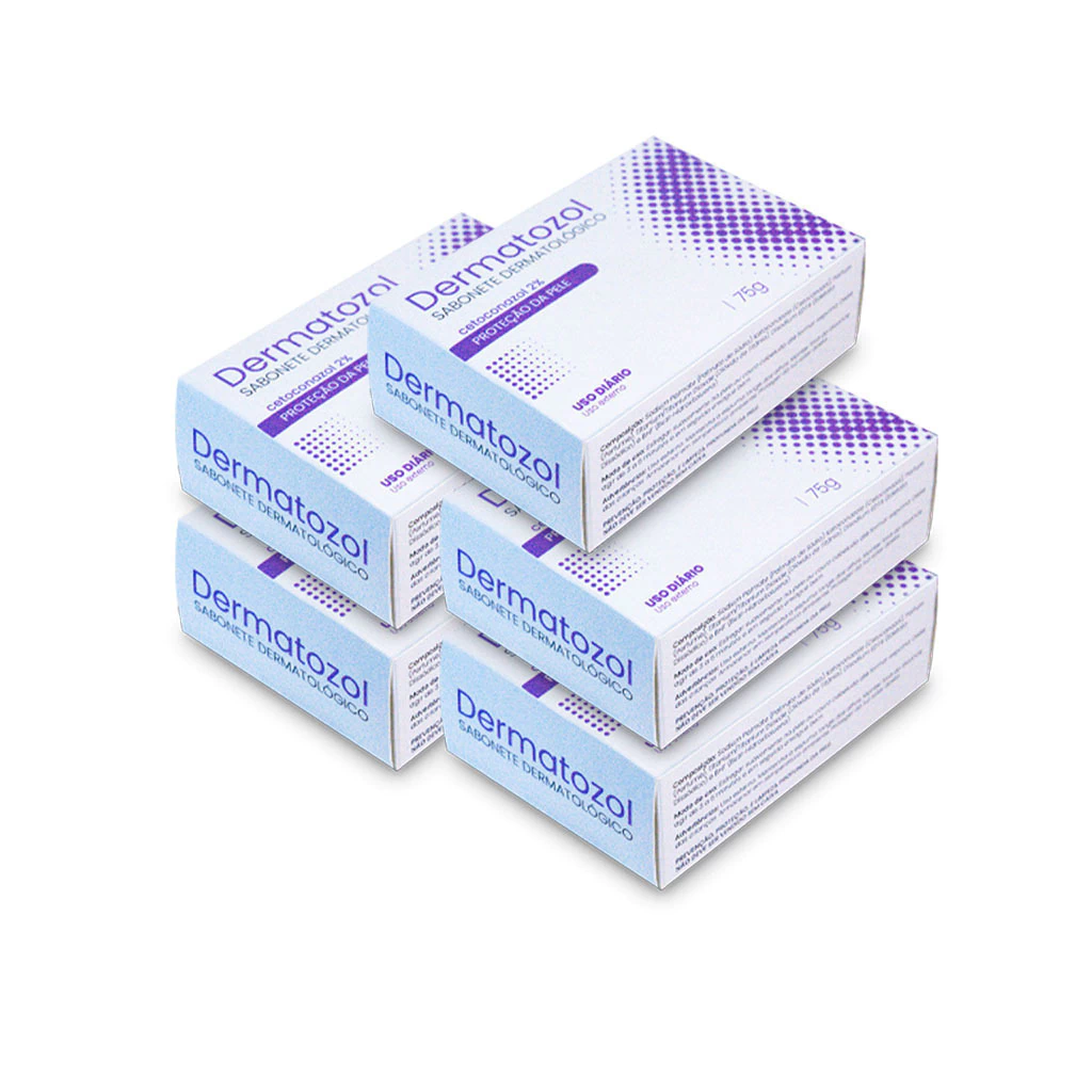 Dermatozol unidade, 75g, sabonete de cetoconazol 2%
