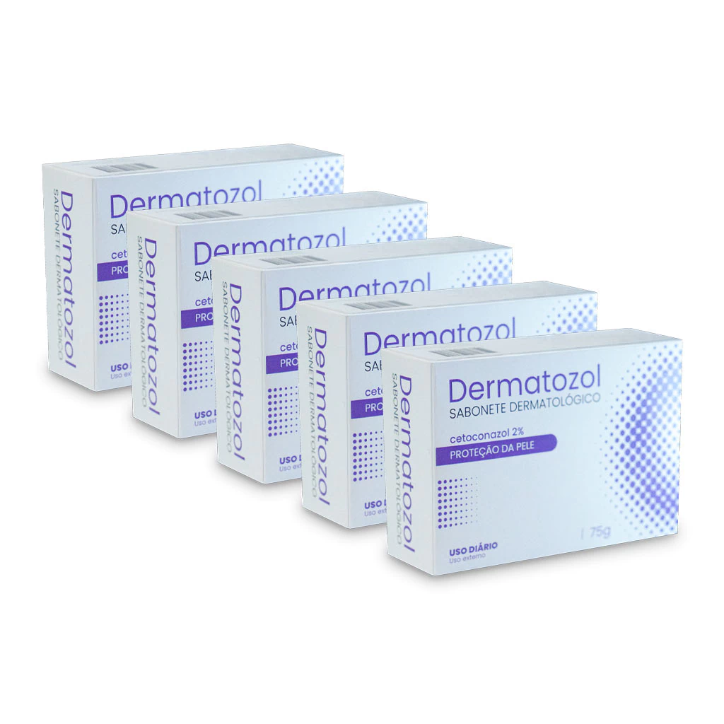 Kit Dermatozol com 5 unidades