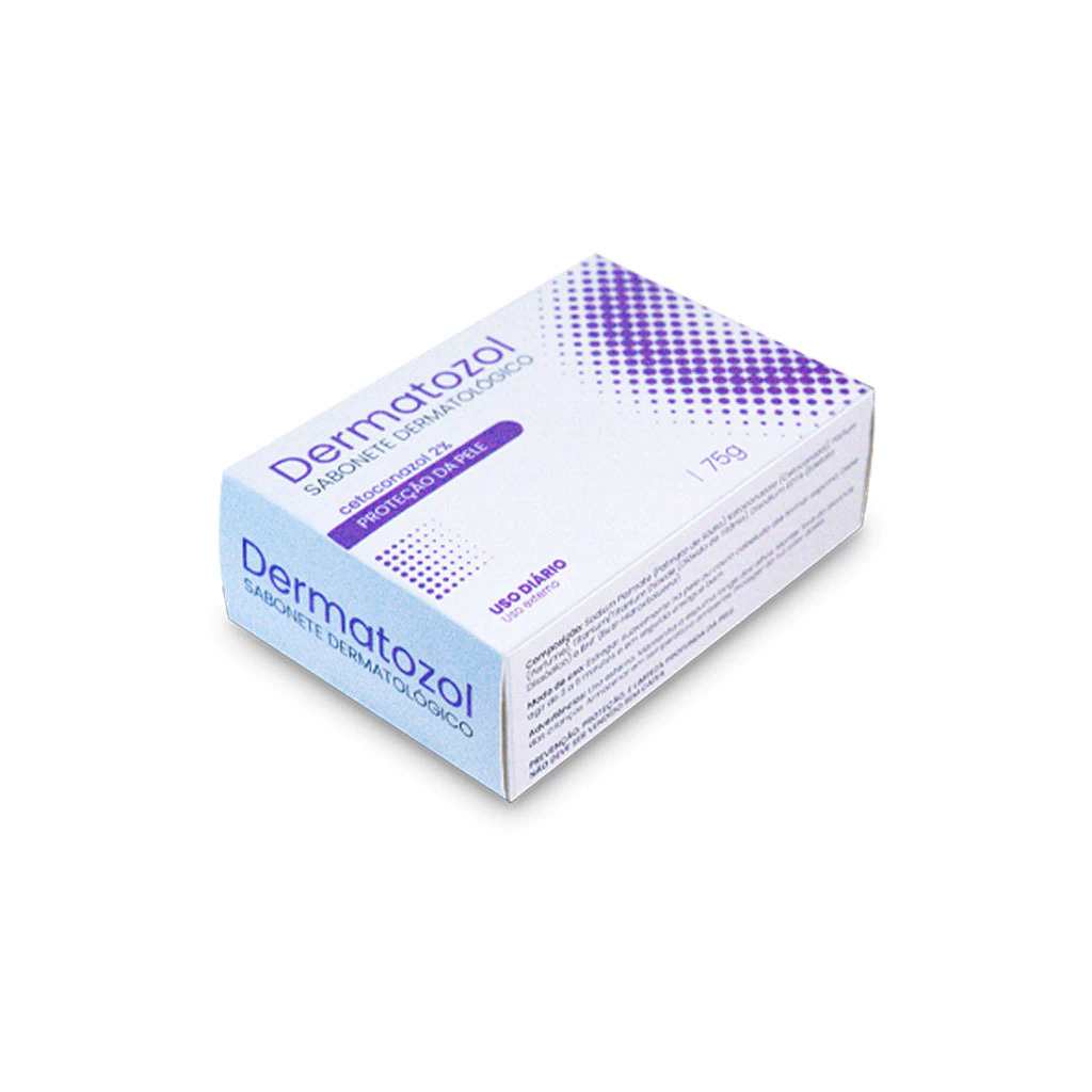 Dermatozol unidade, 75g, sabonete de cetoconazol 2%